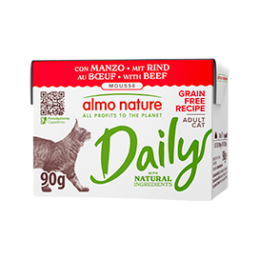 DAILY CAT ar Liellopu, 90g